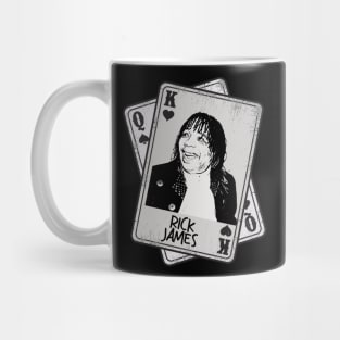 Retro Rick James Card Style Mug